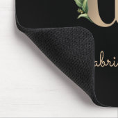 エレガント植物単行文字G マウスパッド (コーナー)