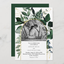 エレガント植物園モダン写真結婚のInvi