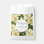 エレガント植物学結婚式招待状 フェイバーバッグ (正面)