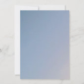 エレガント植物学結婚式招待状 招待状 (裏面)