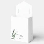 エレガント植物性ユーカリ水の色結婚の フェイバーボックス (オープン)