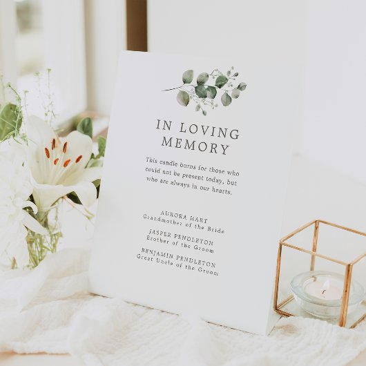 エレガント植物記念結婚碑 台座サイン