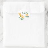 エレガント楽しむ小さい事やる気を起こさせる ラウンドシール (バッグ)