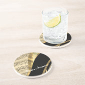 エレガント楽譜 コースター (側面)