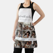 エレガント母の日の写真カスタムコラージュ エプロン (インサイチュ)