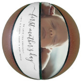 エレガント母の日の写真カスタムコラージュ バスケットボール (縦)