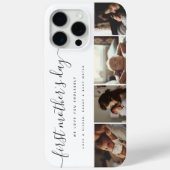エレガント母の日の写真カスタムコラージュ Case-Mate iPhoneケース (裏面)