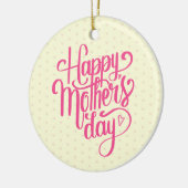 エレガント母の日 |オーナメント セラミックオーナメント (左)