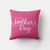 エレガント母の日 |装飾用クッション クッション (裏面)