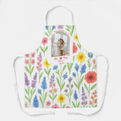 エレガント母エプロン | 心パーソナライズされたからの贈り物 エプロン (正面)