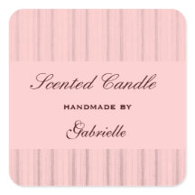 エレガント気まぐれなピンクストライプ色