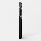 エレガント水彩孔雀パーソナライズされた Case-Mate iPhoneケース (裏面/左)