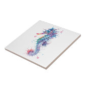 エレガント水彩海馬セラミックタイル タイル (側面)