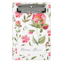 エレガント水彩牡丹フローラ植物学