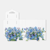 エレガント水忘れ色はい結婚。 フェイバーボックス (折り畳みなし)