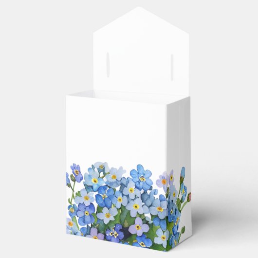 エレガント水忘れ色はい結婚。 フェイバーボックス (オープン)