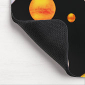 エレガント水玉模様 マウスパッド (コーナー)