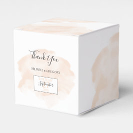 エレガント水結婚色 フェイバーボックス