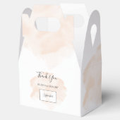 エレガント水結婚色 フェイバーボックス (オープン)