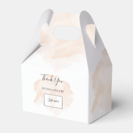 エレガント水結婚色 フェイバーボックス