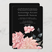 エレガント水色フローラ結婚 (正面/裏面)