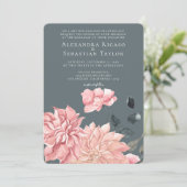 エレガント水色フローラ結婚 (スタンド正面)