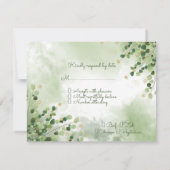 エレガント水色葉金ゴールドアクセント (裏面)