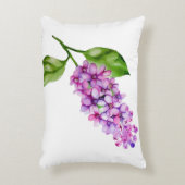 エレガント水色薄紫 アクセントクッション (正面(垂直))