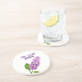 エレガント水色薄紫 コースター (側面)