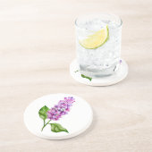 エレガント水色薄紫 コースター (側面)