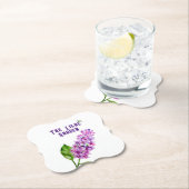 エレガント水色薄紫 ペーパーコースター (インサイチュ)