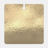 エレガント永遠のハート写真 メタルオーナメント (裏面)