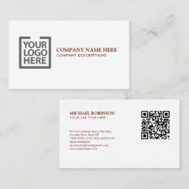 エレガント波ブルゴーニュ企業のID 名刺