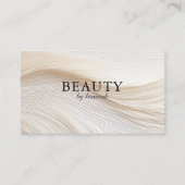 エレガント波，サロン, 名刺 (正面)