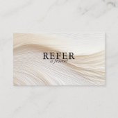 エレガント波，サロン, 紹介カード (正面)