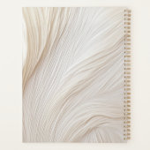 エレガント波，モノグラムプランナー プランナー手帳 (裏面)