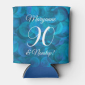 エレガント海ブルー90と非バースデーストップタパーティー 缶クーラー (正面)