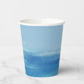 エレガント海水結婚色 紙コップ (左)