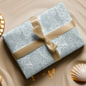 エレガント海海洋ライフパターンデザイン ラッピングペーパーシート