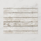 エレガント海seashellsビーチ保存日付 案内ポストカード (裏面)