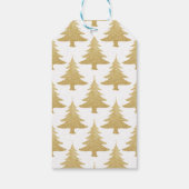 エレガント澄ん金ゴールドグリッター ギフトタグ (裏面)