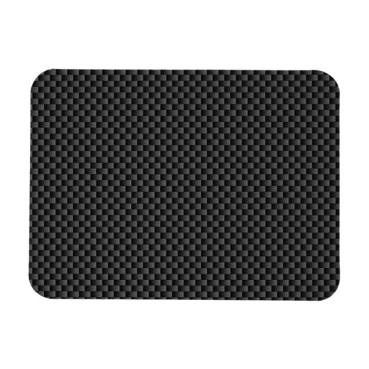 エレガント炭素繊維スタイルプリントデコ マグネット (横)