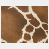 エレガント牛フェイク革コレクシモダンョン フリースブランケット (正面(横))