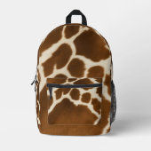 エレガント牛フェイク革コレクシモダンョン プリントバックパック (正面)