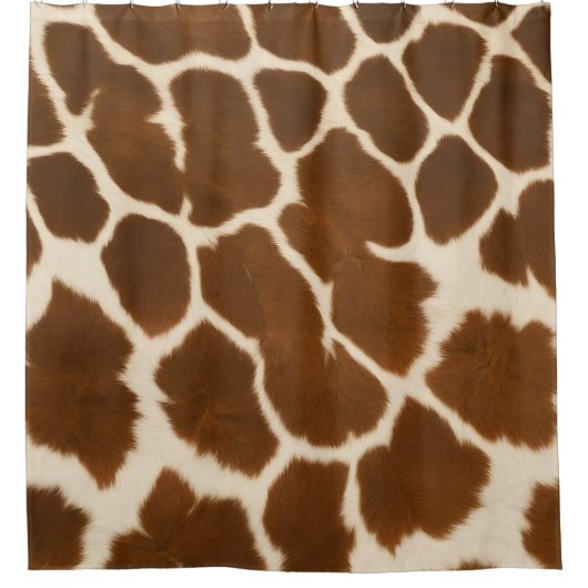 エレガント牛フェイク革コレクシ人気があるョン シャワーカーテン (正面)