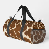 エレガント牛フェイク革コレクシ人気があるョン ダッフルバッグ (右コーナー)