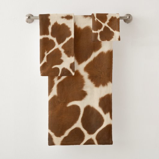 エレガント牛フェイク革コレクシ人気があるョン バスタオルセット (インサイチュ)