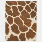 エレガント牛フェイク革コレクシ人気があるョン フリースブランケット (正面)