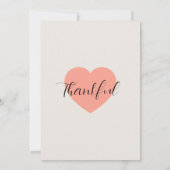 エレガント特別モダンな日のフローラデザイン 招待状 (裏面)