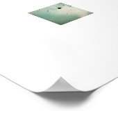 エレガント独身の気球 ポスター (角)